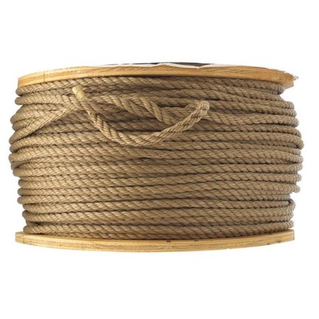 CLEAN ALL J3224S0600S Twisted Poly Rope Spool Tan - 0.37 in. x 600 ft. CL2516094